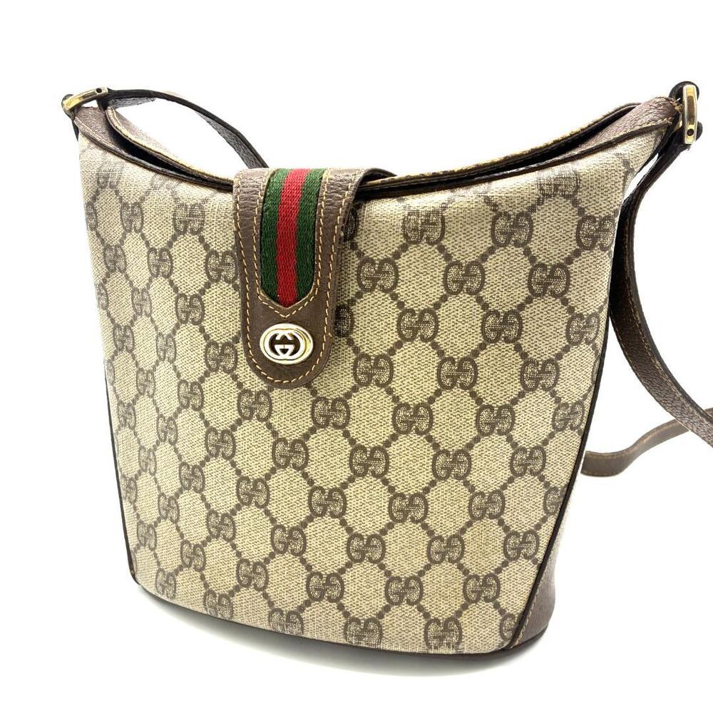 Gucci Canvas Sherry Line Crossbody